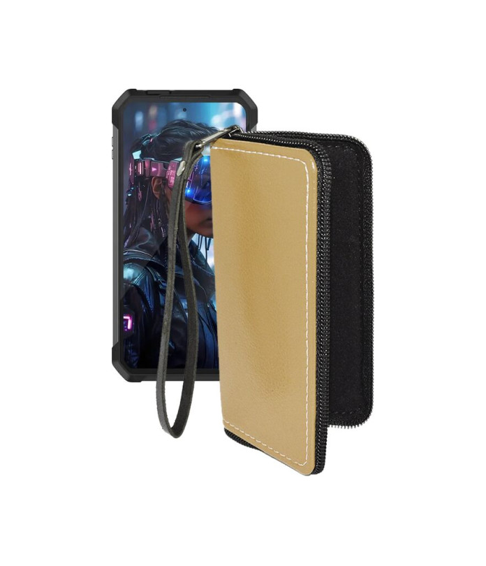 Чохол-гаманець з екошкіри для телефону Unihertz Tank 4