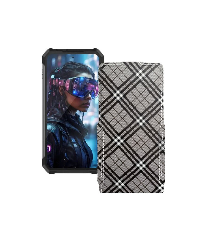 Чохол-флип з екошкіри для телефону Unihertz Tank 4