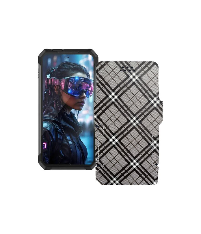 Чохол-книжка з екошкіри для телефону Unihertz Tank 4