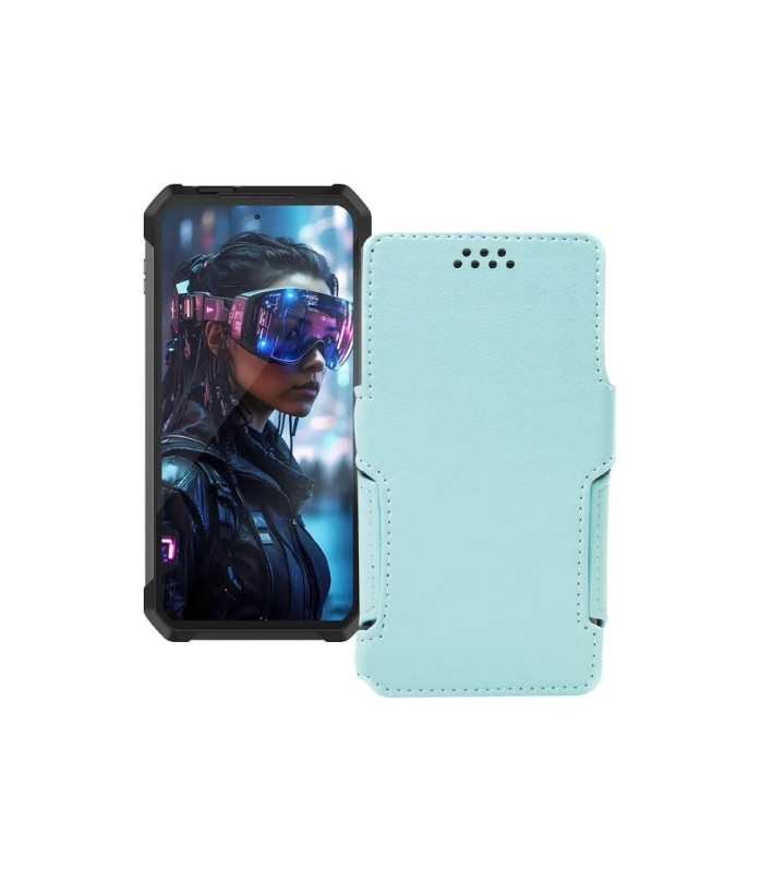 Чохол-книжка з екошкіри для телефону Unihertz Tank 4