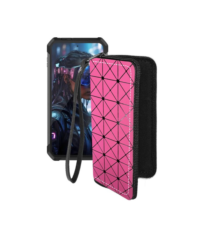 Чохол-гаманець з екошкіри для телефону Unihertz Tank 4