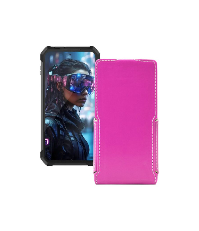Чохол-флип з екошкіри для телефону Unihertz Tank 4