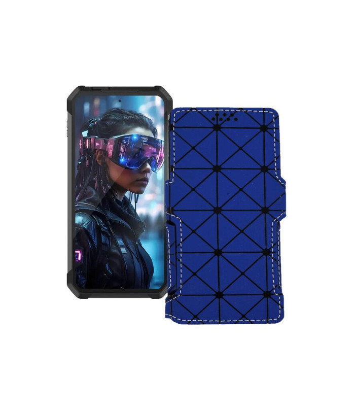 Чохол-книжка з екошкіри для телефону Unihertz Tank 4