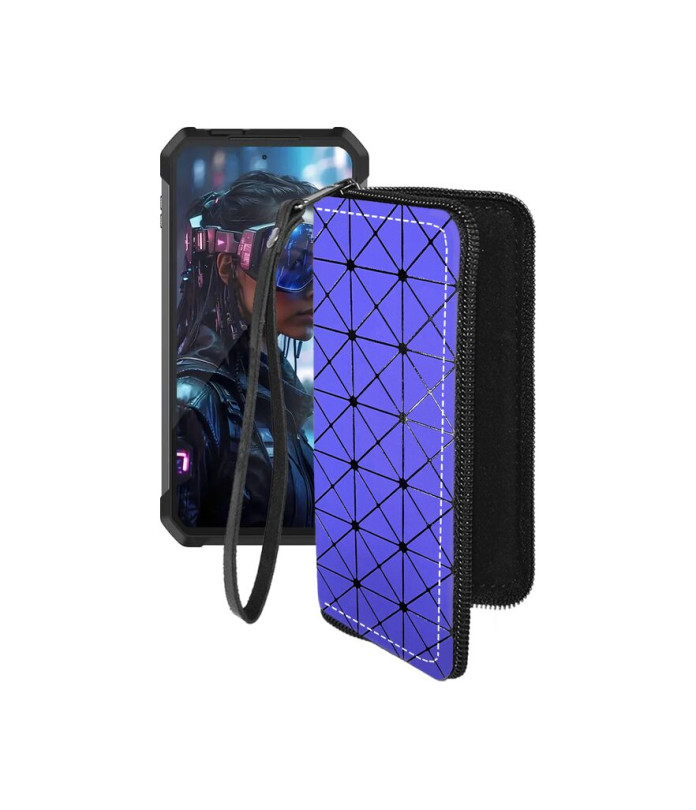 Чохол-гаманець з екошкіри для телефону Unihertz Tank 4