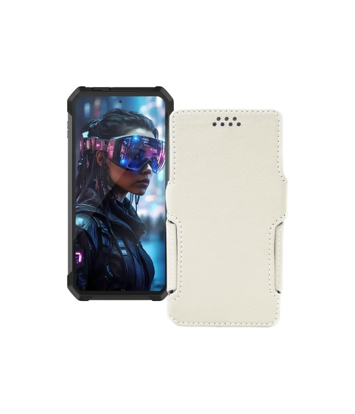 Чохол-книжка з екошкіри для телефону Unihertz Tank 4