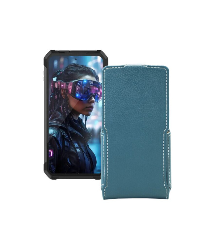 Чохол-флип з екошкіри для телефону Unihertz Tank 4