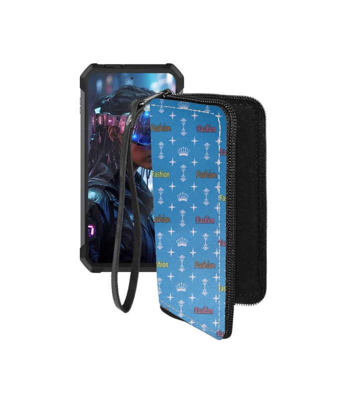 Чохол-гаманець з екошкіри для телефону Unihertz Tank 4