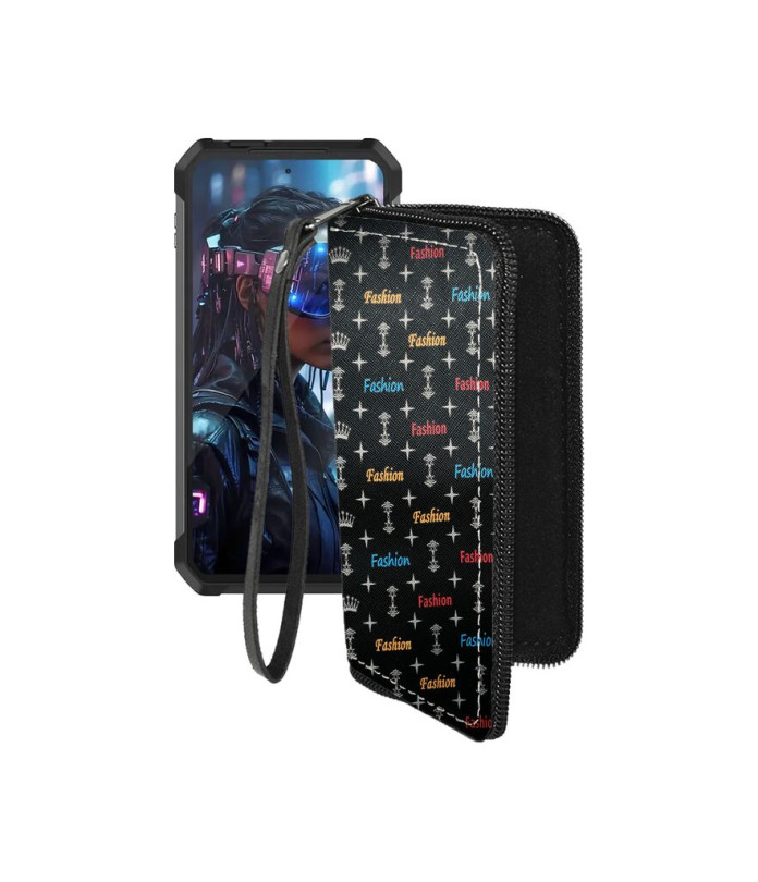 Чохол-гаманець з екошкіри для телефону Unihertz Tank 4