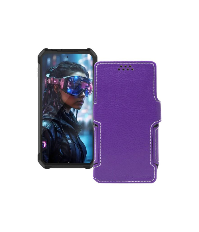 Чохол-книжка з екошкіри для телефону Unihertz Tank 4