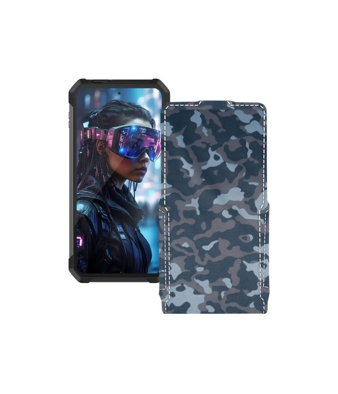 Чохол-флип з екошкіри для телефону Unihertz Tank 4