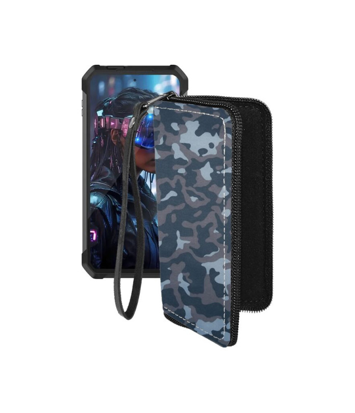 Чохол-гаманець з екошкіри для телефону Unihertz Tank 4