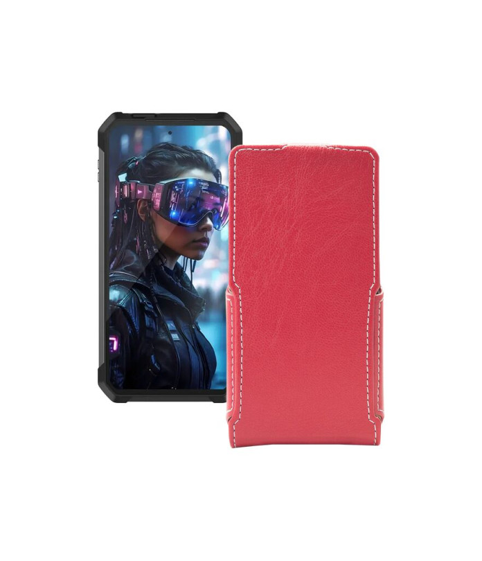 Чохол-флип з екошкіри для телефону Unihertz Tank 4