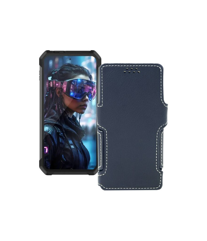 Чохол-книжка з екошкіри для телефону Unihertz Tank 4