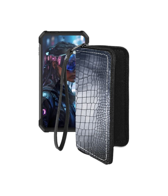 Чохол-гаманець з екошкіри для телефону Unihertz Tank 4