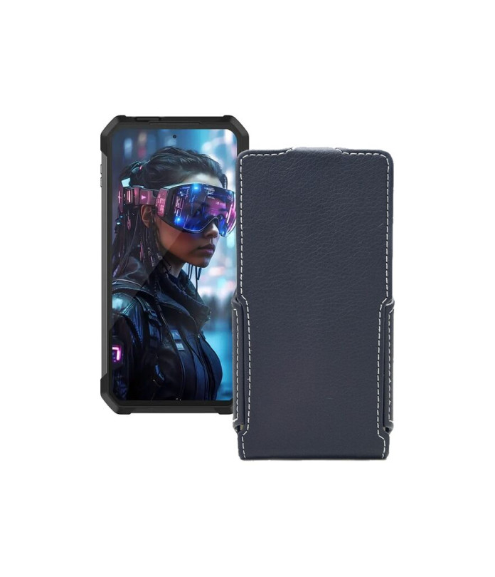 Чохол-флип з екошкіри для телефону Unihertz Tank 4