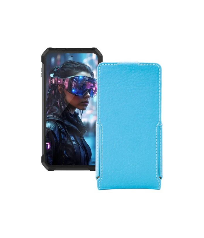 Чохол-флип з екошкіри для телефону Unihertz Tank 4