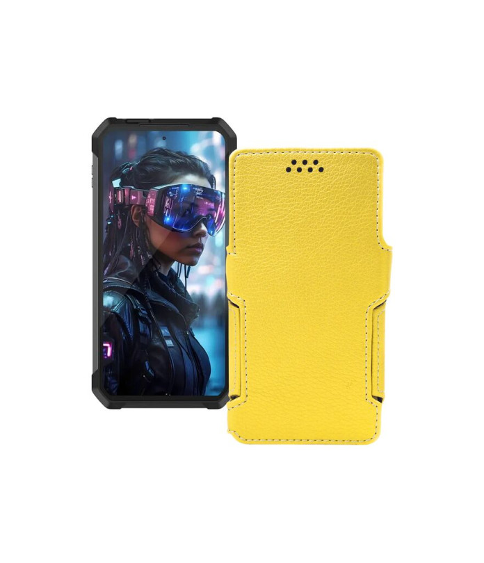 Чохол-книжка з екошкіри для телефону Unihertz Tank 4