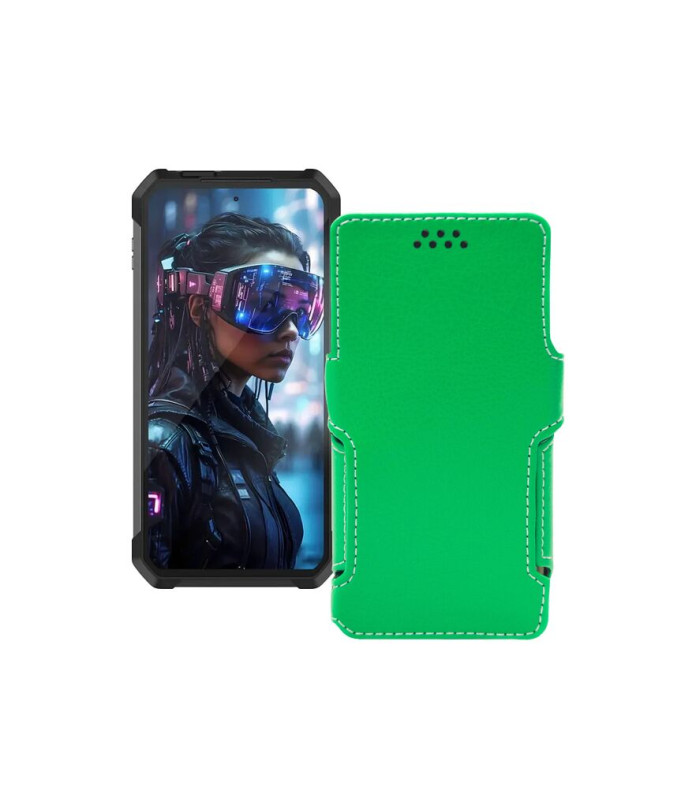 Чохол-книжка з екошкіри для телефону Unihertz Tank 4
