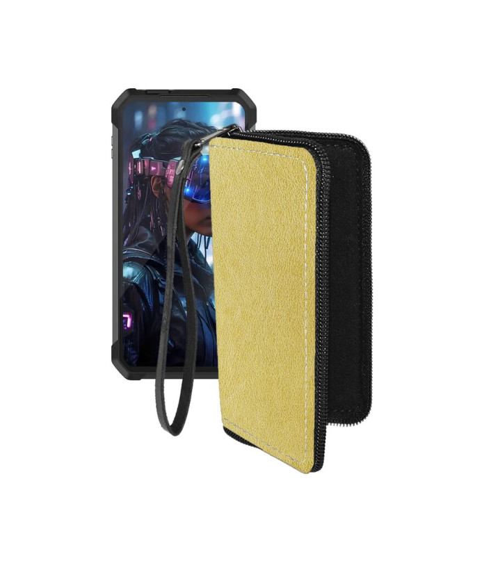 Чохол-гаманець з екошкіри для телефону Unihertz Tank 4