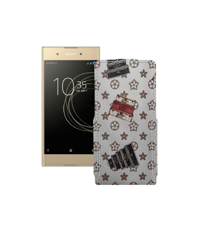 Чохол-флип з екошкіри для телефону Sony Xperia XA Plus