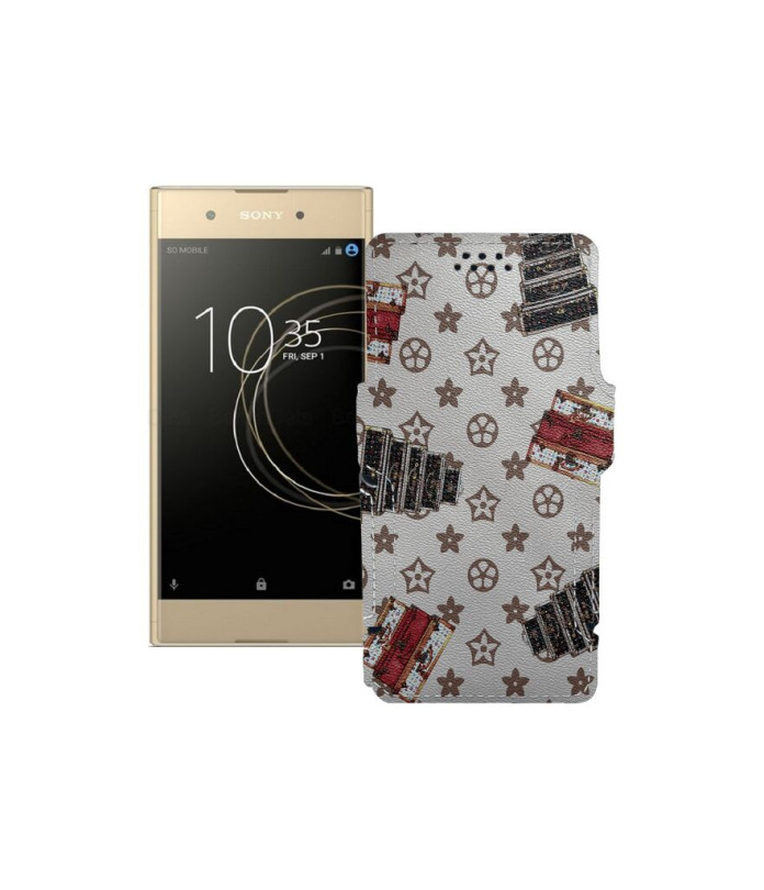 Чохол-книжка з екошкіри для телефону Sony Xperia XA Plus