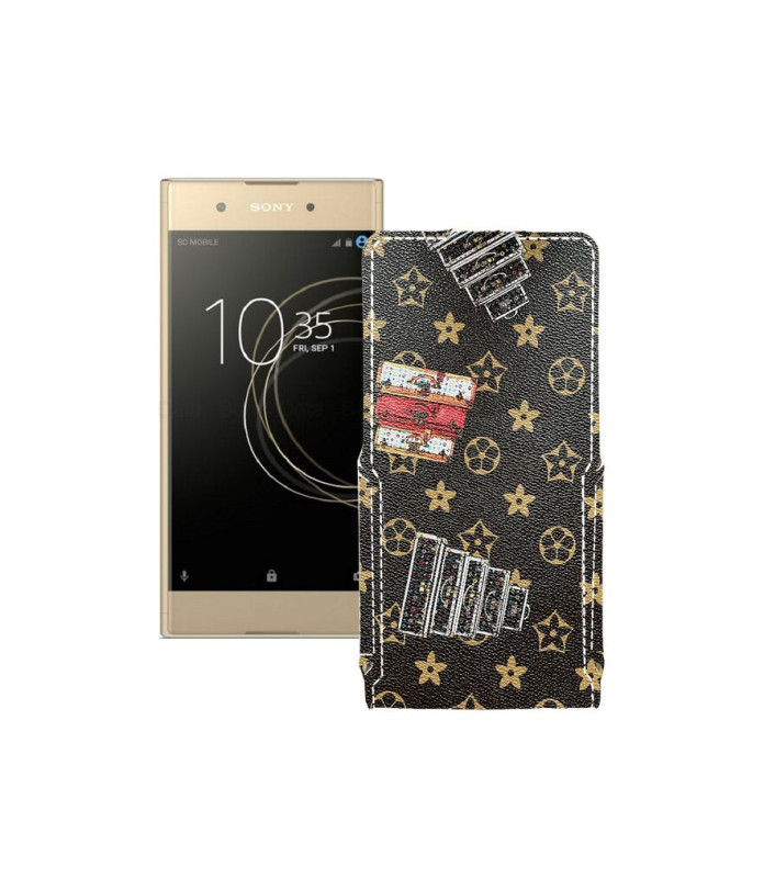 Чохол-флип з екошкіри для телефону Sony Xperia XA Plus