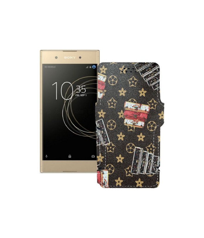 Чохол-книжка з екошкіри для телефону Sony Xperia XA Plus