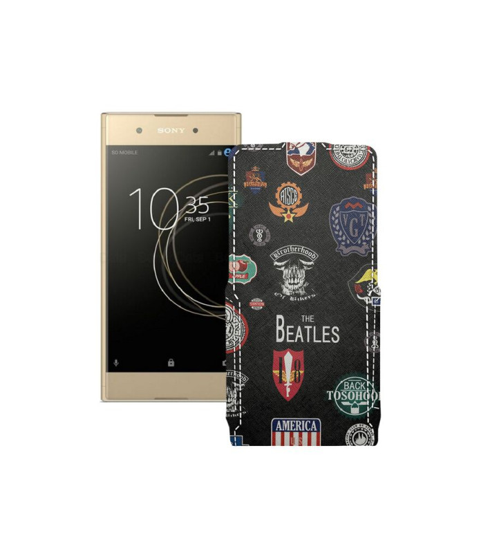 Чохол-флип з екошкіри для телефону Sony Xperia XA Plus