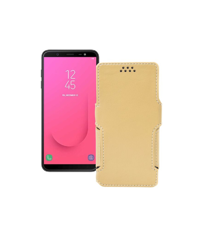 Чохол-книжка з екошкіри для телефону Samsung Galaxy J8 (J810)