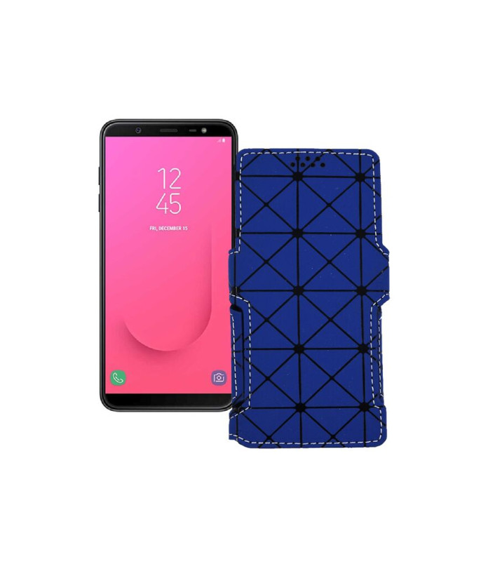 Чохол-книжка з екошкіри для телефону Samsung Galaxy J8 (J810)