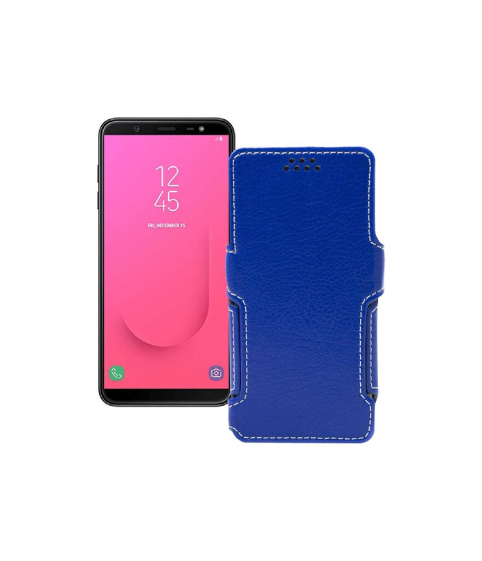 Чохол-книжка з екошкіри для телефону Samsung Galaxy J8 (J810)