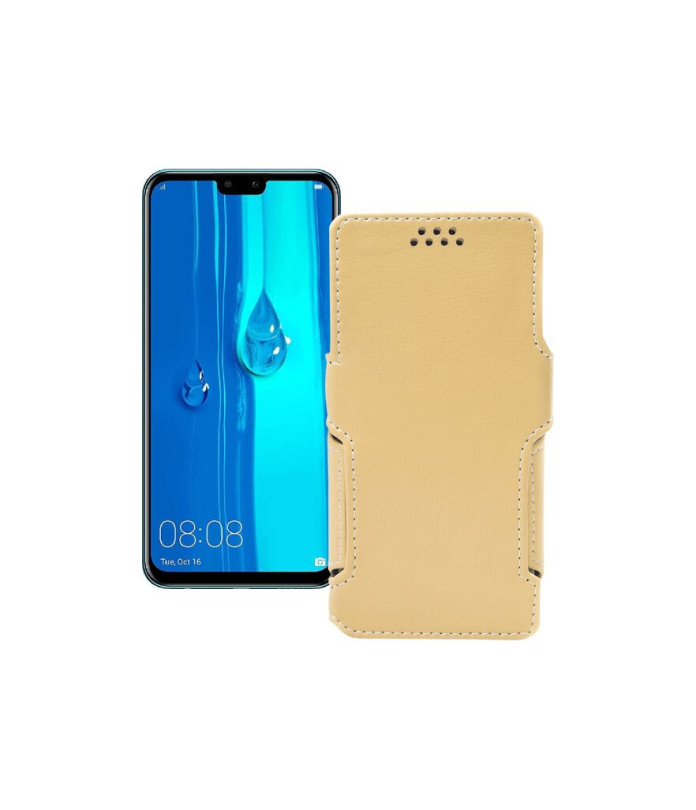 Чохол-книжка з екошкіри для телефону Huawei Y9 2019