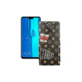 Чохол-флип з екошкіри для телефону Huawei Y9 2019