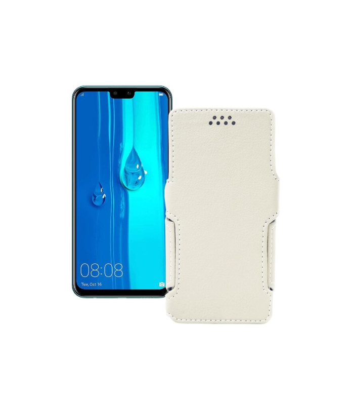 Чохол-книжка з екошкіри для телефону Huawei Y9 2019