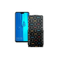 Чохол-флип з екошкіри для телефону Huawei Y9 2019