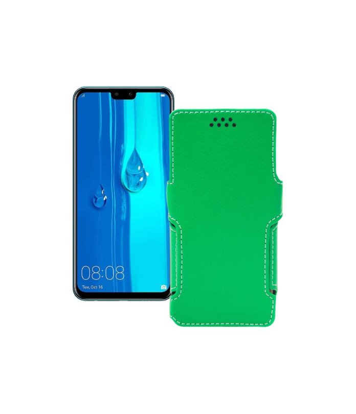 Чохол-книжка з екошкіри для телефону Huawei Y9 2019