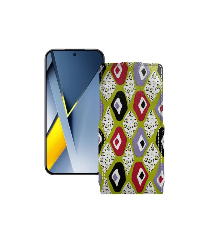 Чохол-флип з екошкіри для телефону Xiaomi Poco F8 Ultra 5G