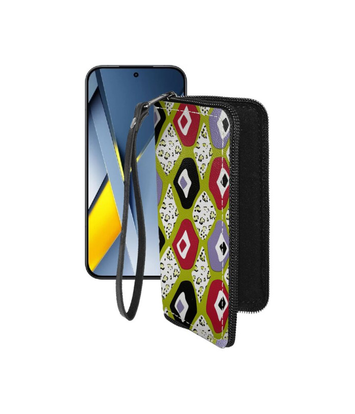 Чохол-гаманець з екошкіри для телефону Xiaomi Poco F8 Ultra 5G