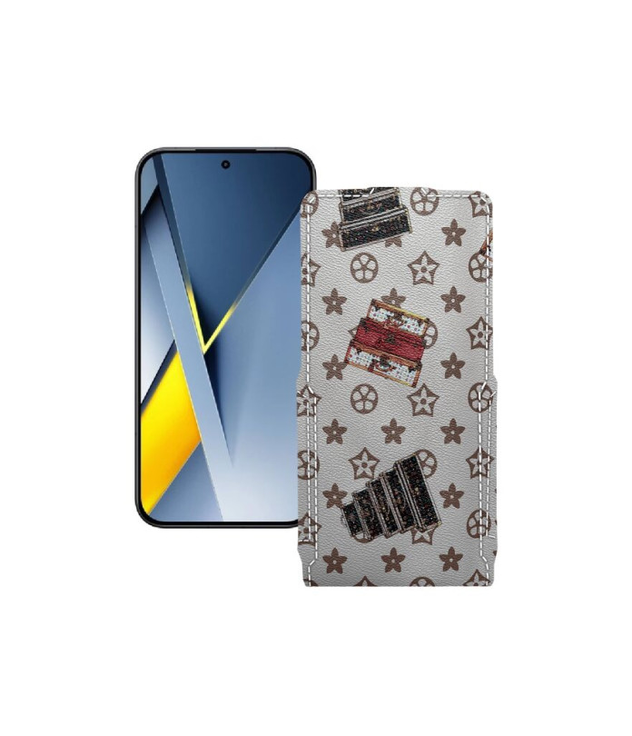 Чохол-флип з екошкіри для телефону Xiaomi Poco F8 Ultra 5G