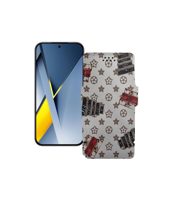 Чохол-книжка з екошкіри для телефону Xiaomi Poco F8 Ultra 5G