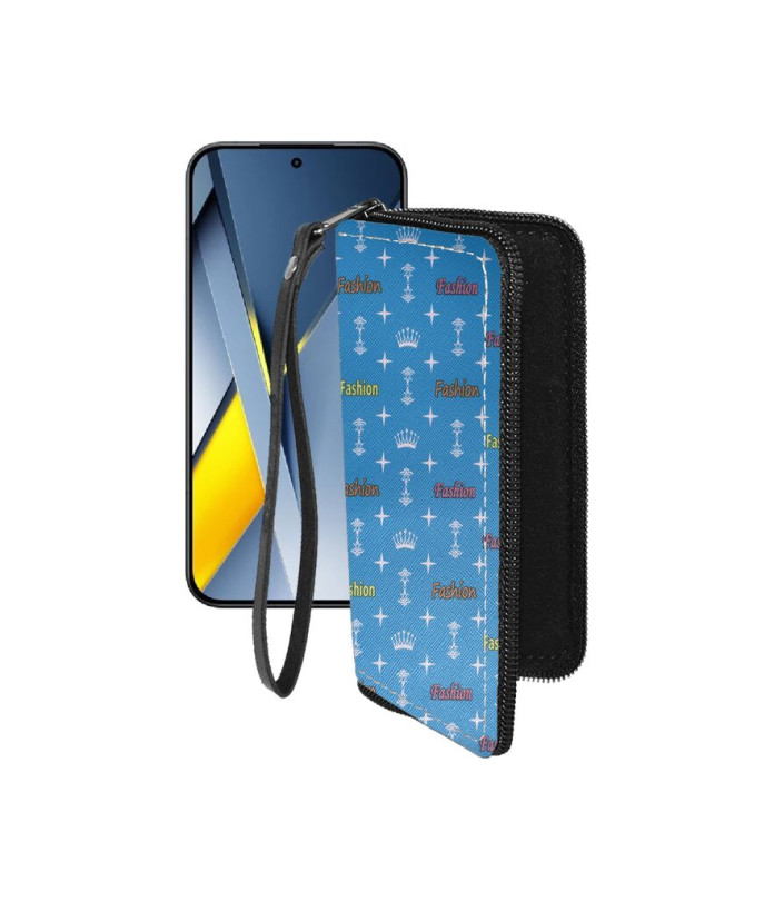 Чохол-гаманець з екошкіри для телефону Xiaomi Poco F8 Ultra 5G