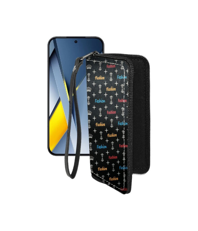 Чохол-гаманець з екошкіри для телефону Xiaomi Poco F8 Ultra 5G