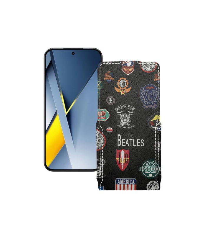 Чохол-флип з екошкіри для телефону Xiaomi Poco F8 Ultra 5G