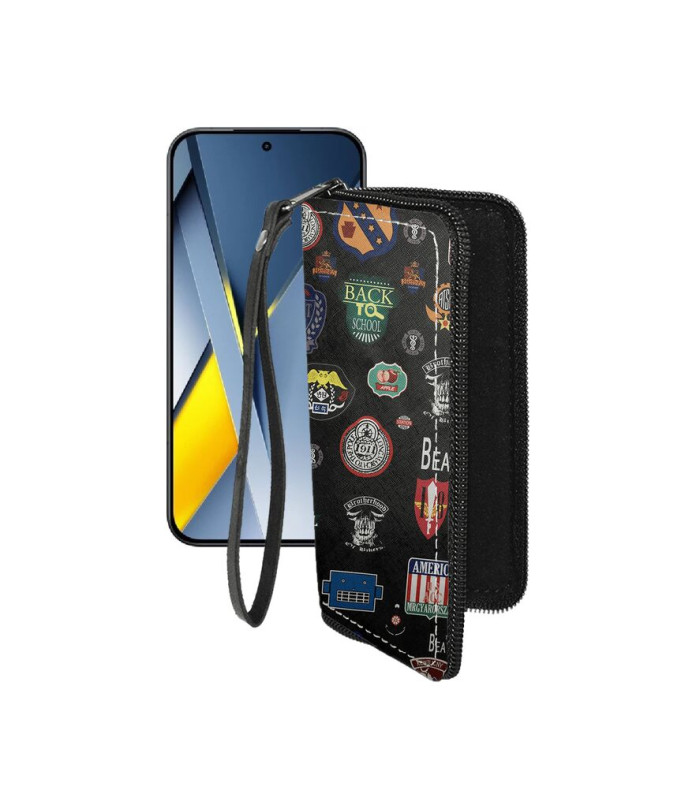 Чохол-гаманець з екошкіри для телефону Xiaomi Poco F8 Ultra 5G