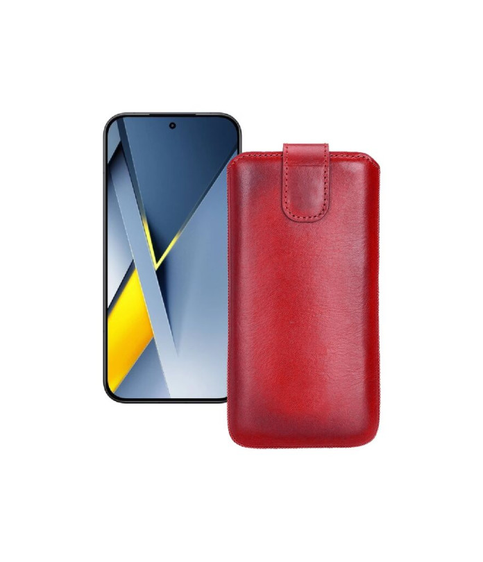 Витяжка з екошкіри для телефону Xiaomi Poco F8 Ultra 5G