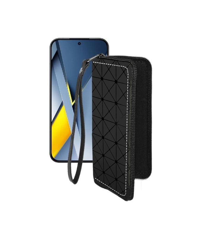 Чохол-гаманець з екошкіри для телефону Xiaomi Poco F8 Ultra 5G