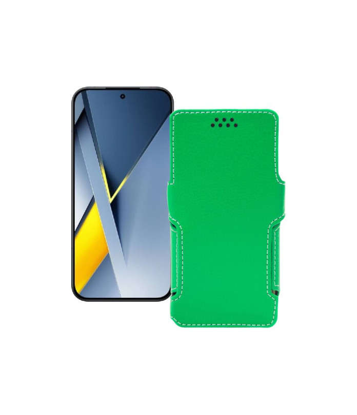 Чохол-книжка з екошкіри для телефону Xiaomi Poco F8 Ultra 5G