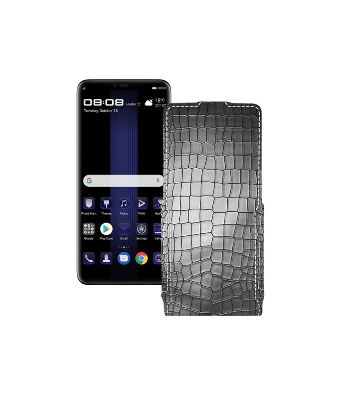 Чохол-флип з екошкіри для телефону Huawei Mate 20 RS Porsche Design