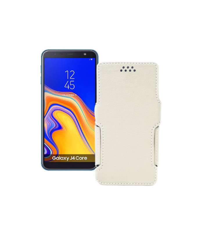 Чохол-книжка з екошкіри для телефону Samsung Galaxy J4 Core (J410)