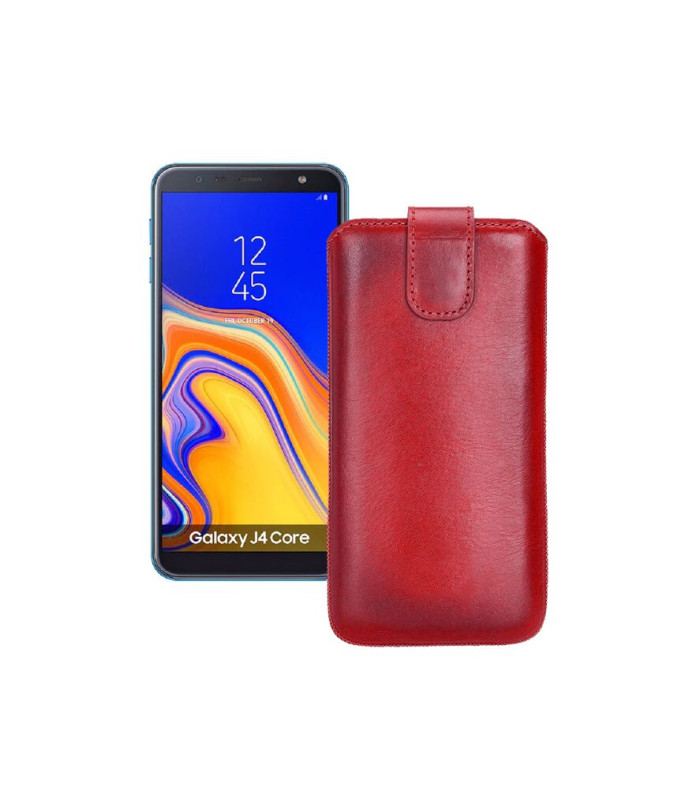 Витяжка зі шкіри для телефону Samsung Galaxy J4 Core (J410)